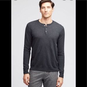 Bonobos Cotton Linen Blend Henley Sweater
